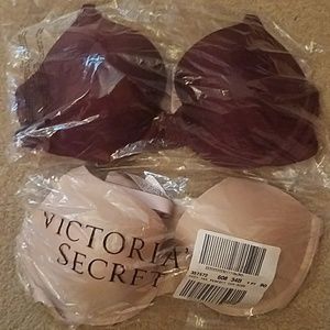 New Victoria Secret Bra  34B lot of two
